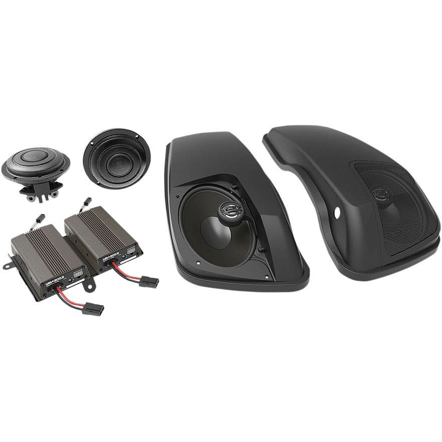 ハーレー、ツーリング ツアーパック＆サドルバック・スピーカー(2014