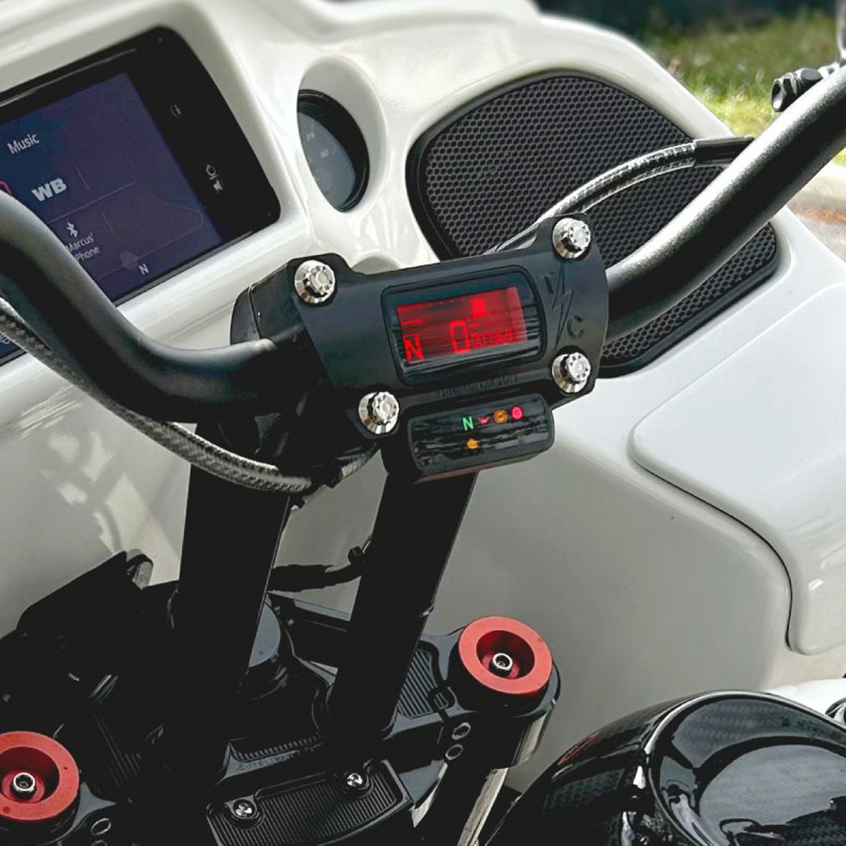 ハーレー スピードメーター 3.75インチ ドラッグスペシャリティーズ