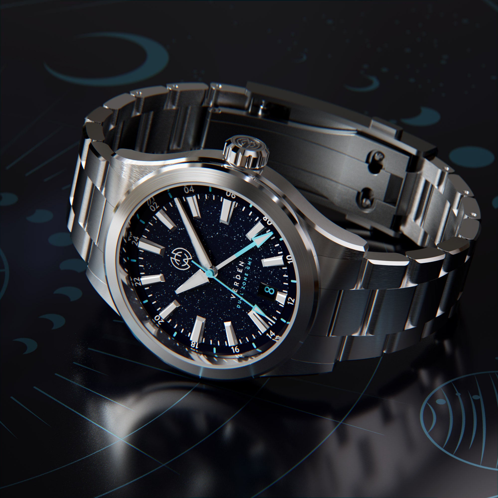 Henry Archer - Verden GMT - Purple Eclipse – Henry Archer Denmark