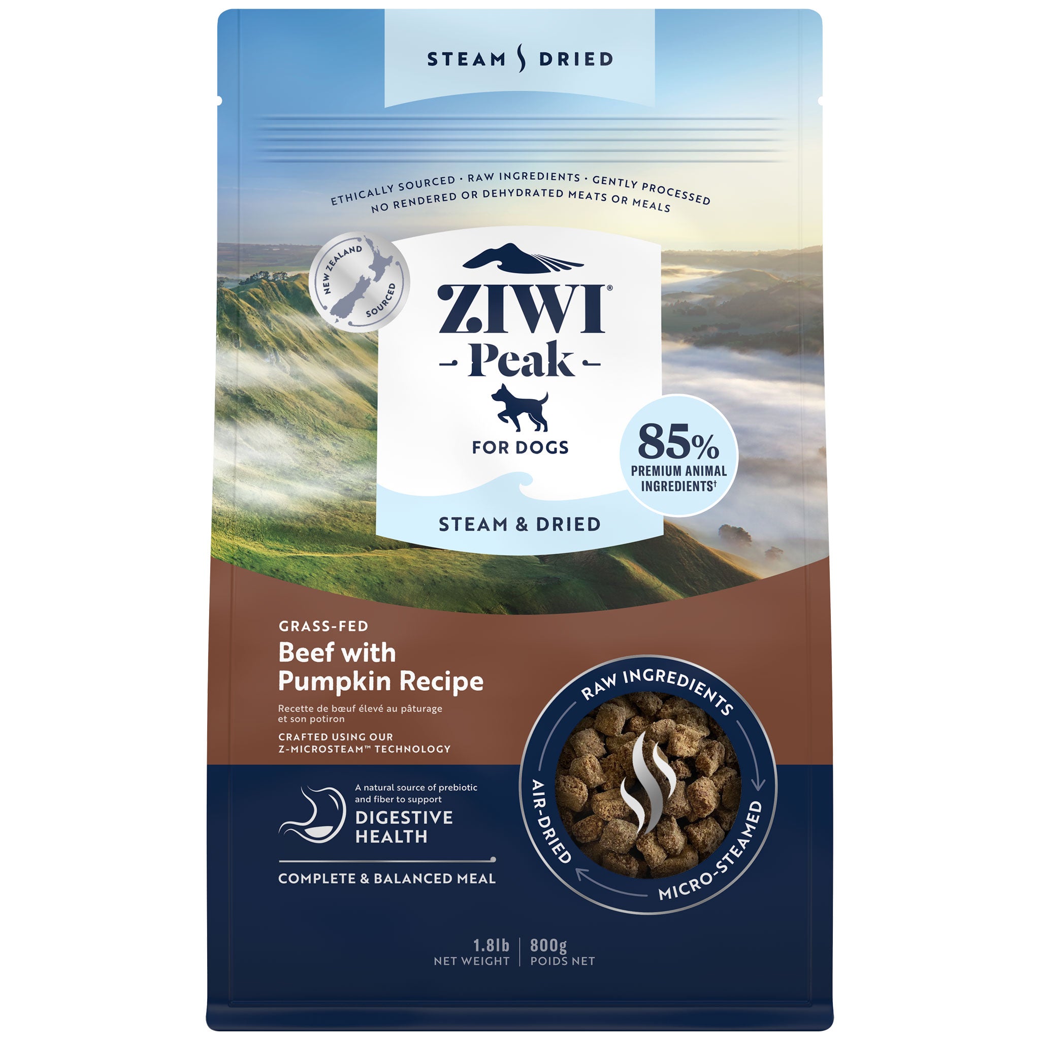 Ziwi Peak Steam & Dried Beef Dog Food – HEALTHY SPOT