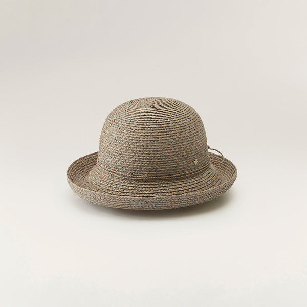 Prima 8 | Women's Raffia Gray Hat | Helen Kaminski