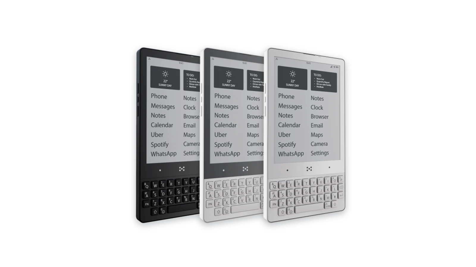 Minimal Phone が3つの異なるカラーから選べるようになります。既存の