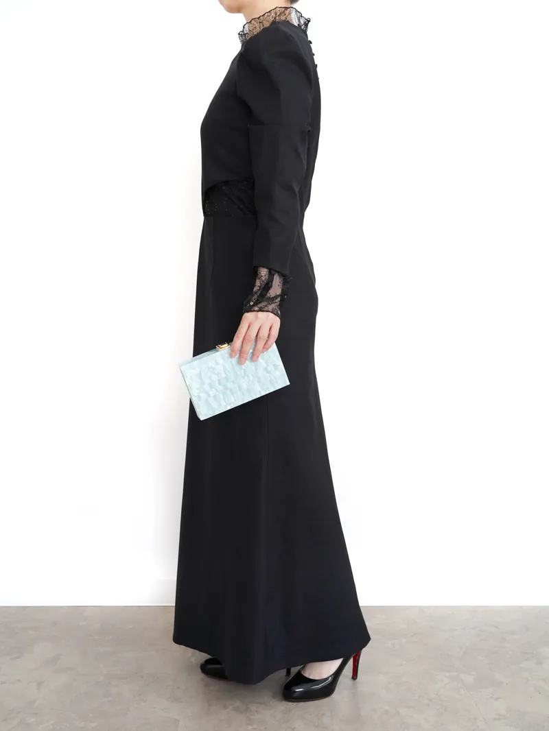 Ameri VINTAGE（アメリ ヴィンテージ）HOLE SPANGLE LACE DRESS