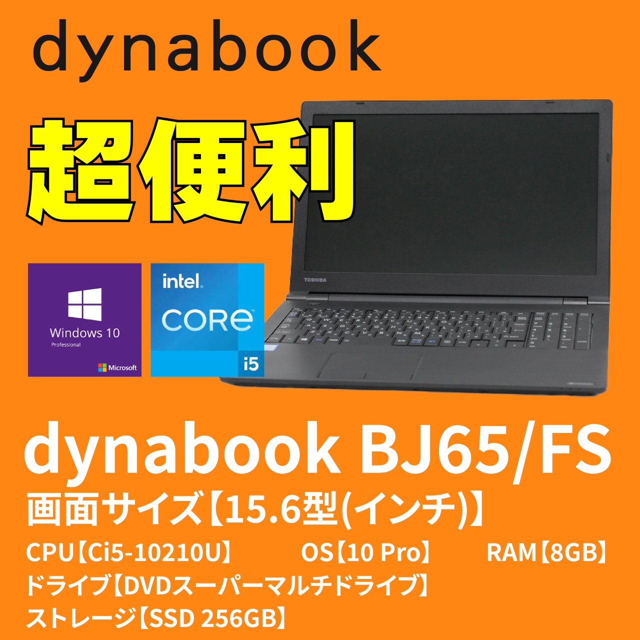 Dynabook BJ65/FS/i5 10210U/16G/NVMe 256G Dynabook BJ65/FS/i5