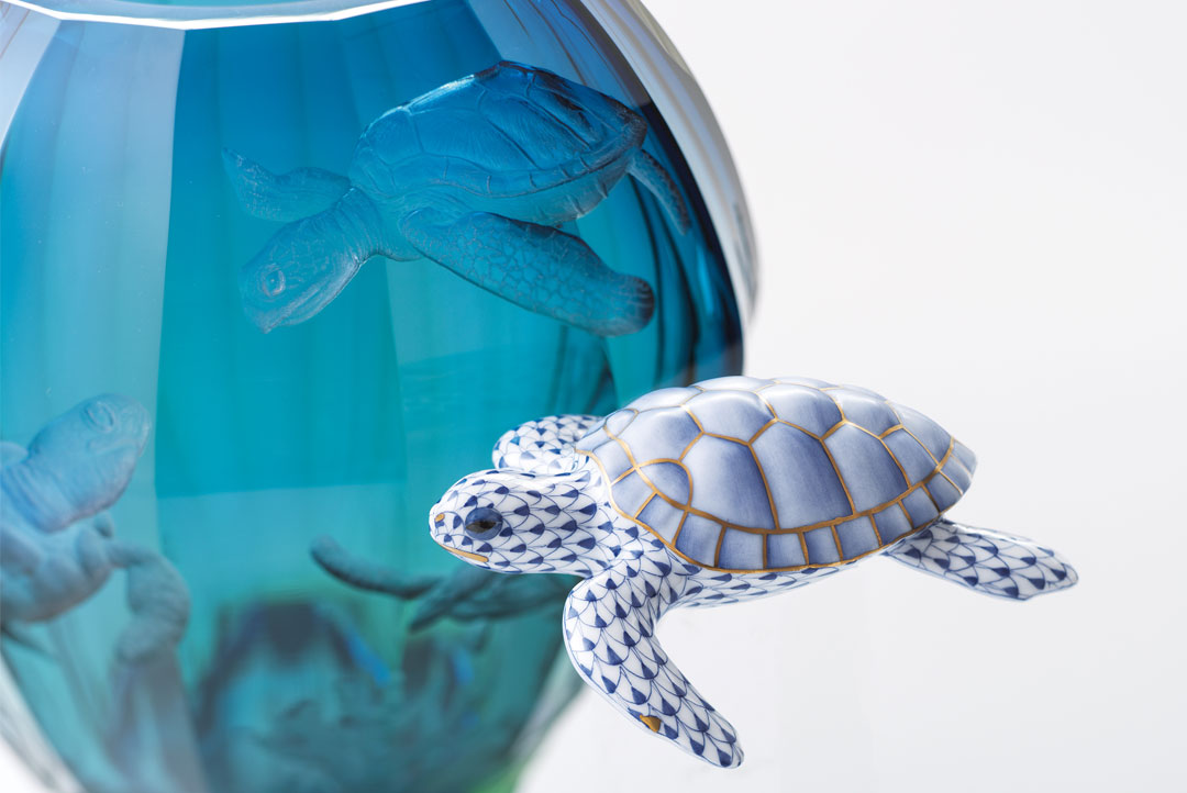 水辺のフィギュリン