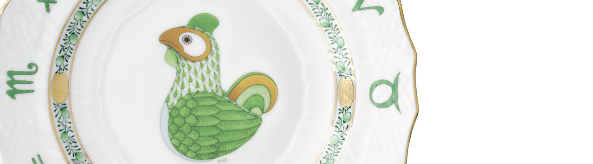 HEREND ヘレンド イヤープレート 干支 飾り皿 5枚まとめR7112317