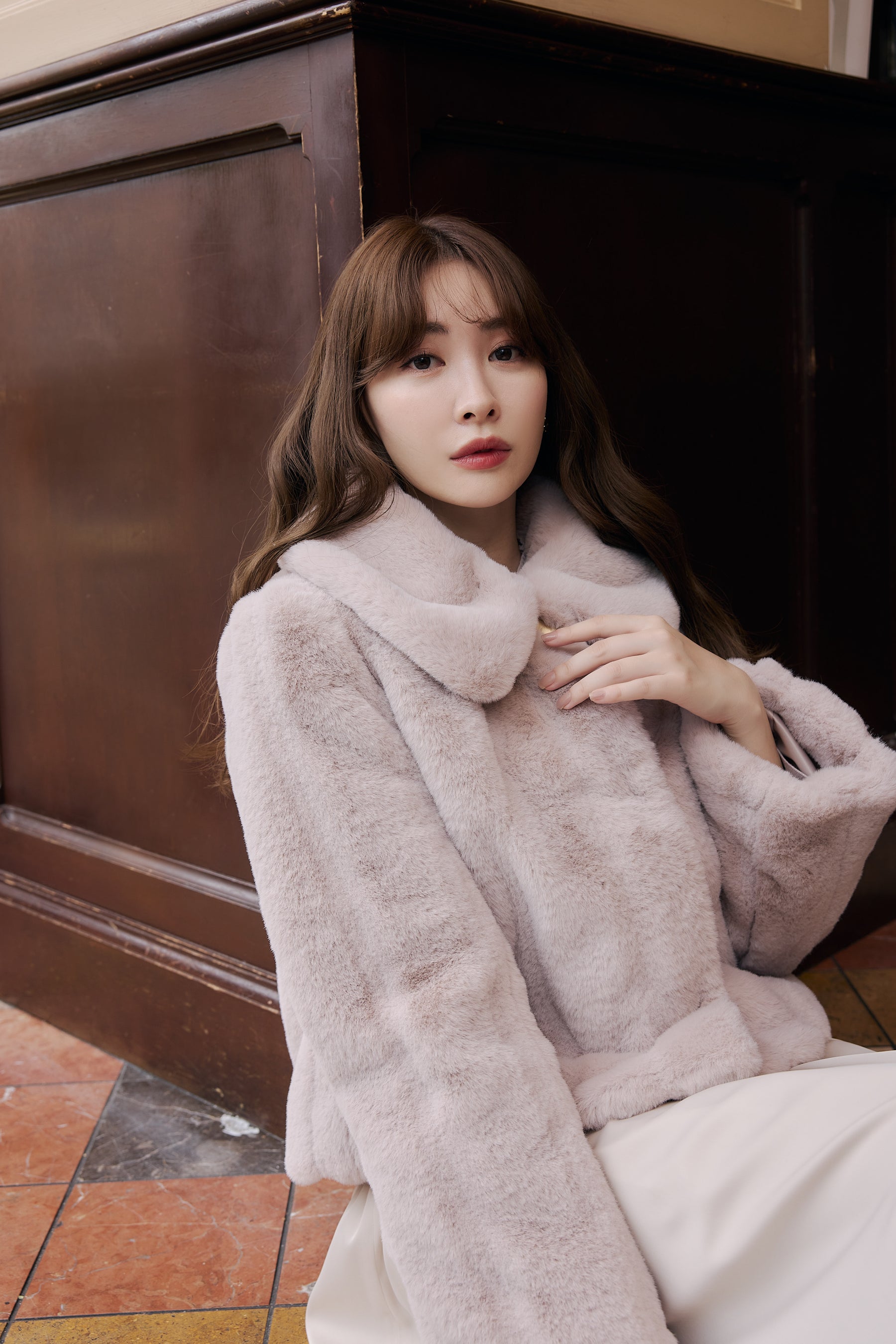 Winter Love Faux Fur Coat