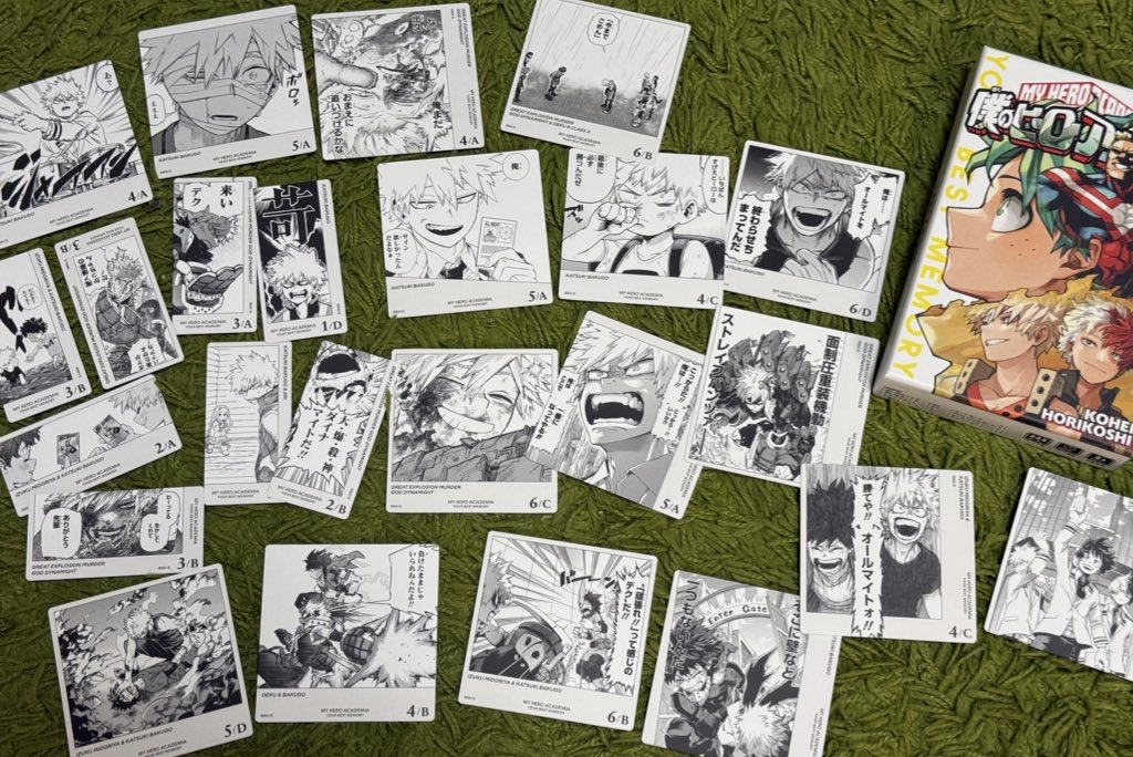 トガヒミコ カード 7種 各40枚 合計280枚 ヒロアカ ボードゲーム 12