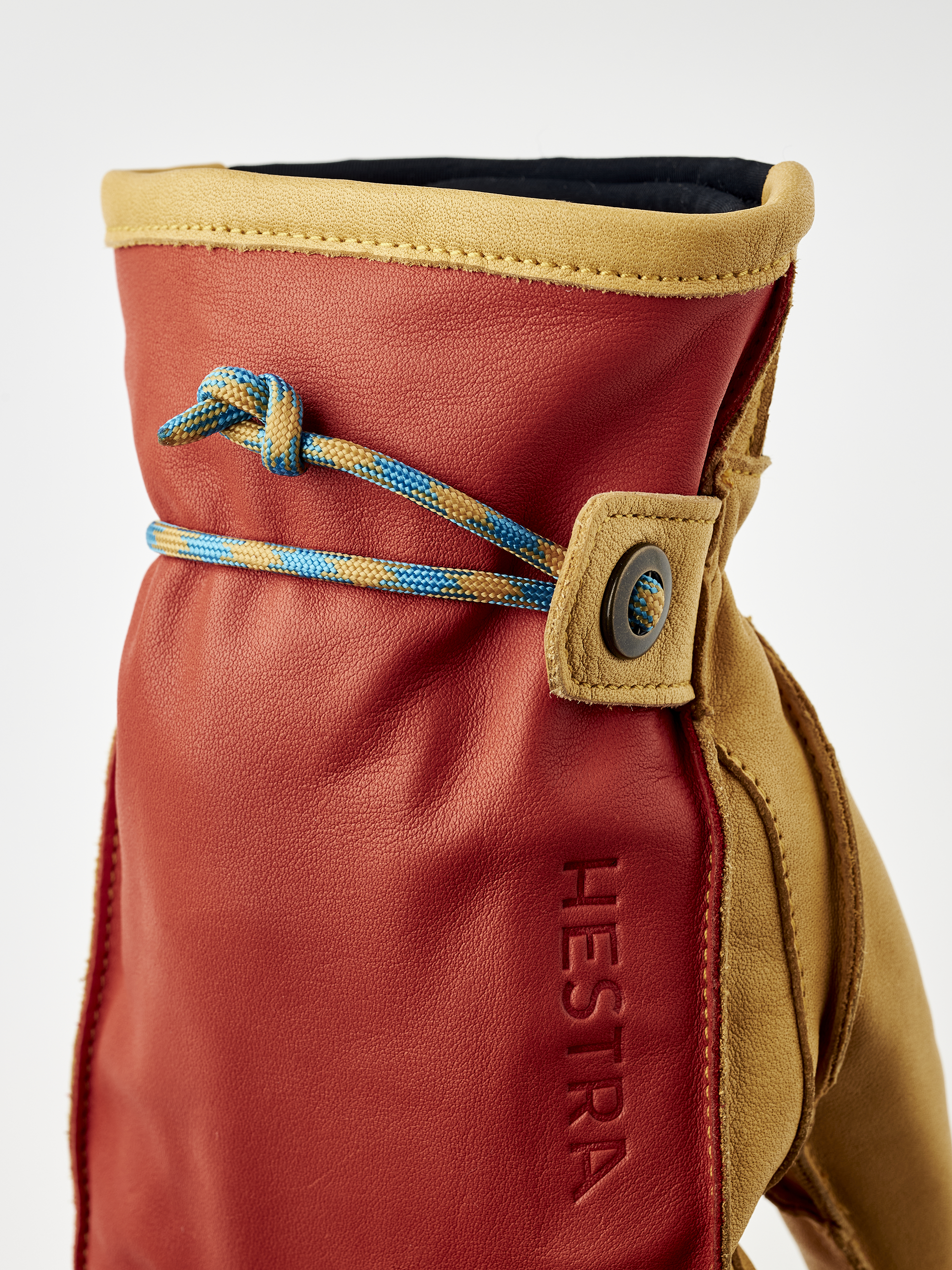 Wakayama - Flame red / Tan | Hestra Gloves