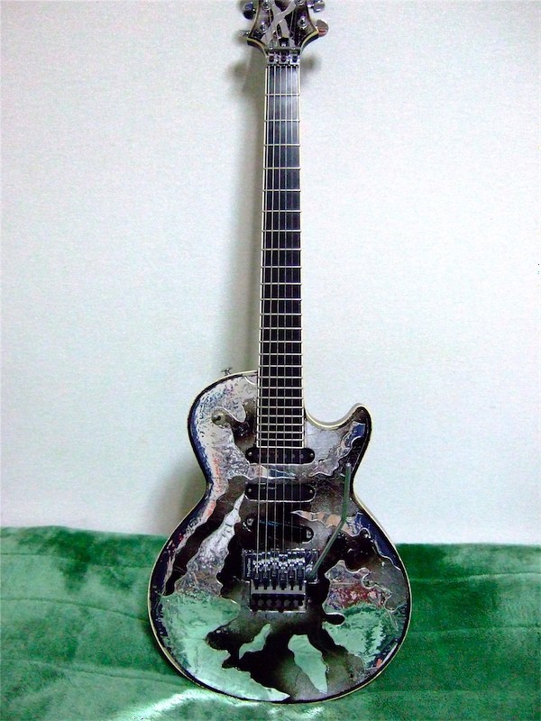 ESP 初代SUGIZOモデル BRILLIANT MIXEDMEDIA ESP Eclipse S-III