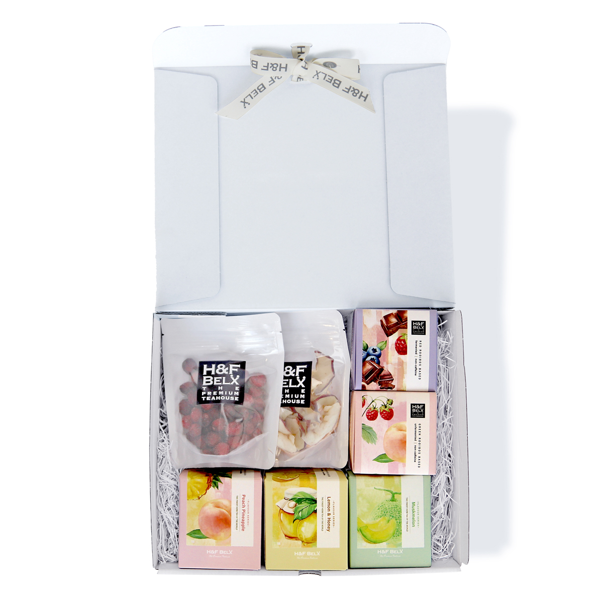 CUBE5個＋ドライフルーツ2個ギフトセット Giftset H&F BELX ノンカフェ