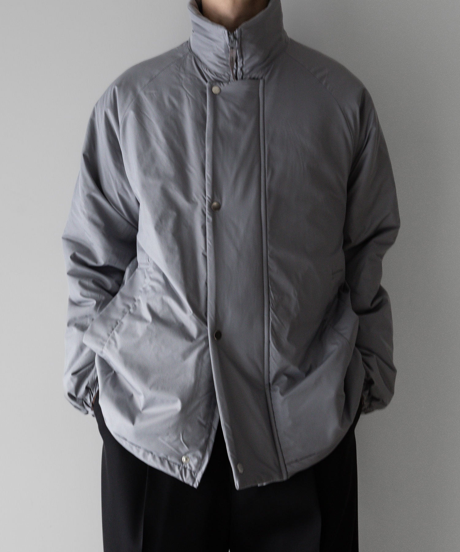 stein / シュタイン】PADDED BLOUSON - GREY | 公式通販サイト session