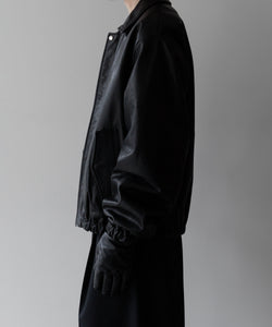 stein / シュタイン】LEATHER ZIP BLOUSON - BLACK | 公式通販サイト