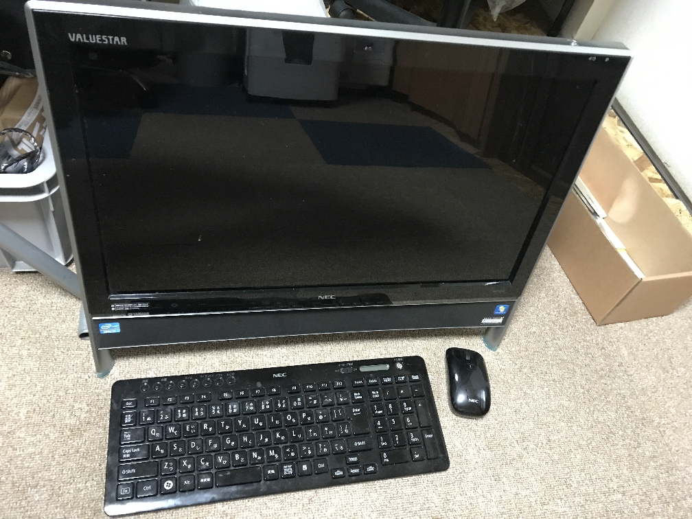 J:NEC/VN7701E/一体型パソコン☆キーボード・リモコン・マウス付き