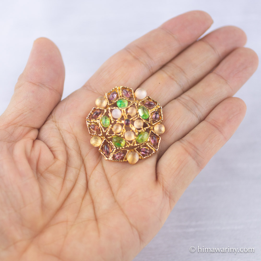 た*そ様 SWOBODA スワボダ ヴィンテージ ラビット ブローチ アメジスト