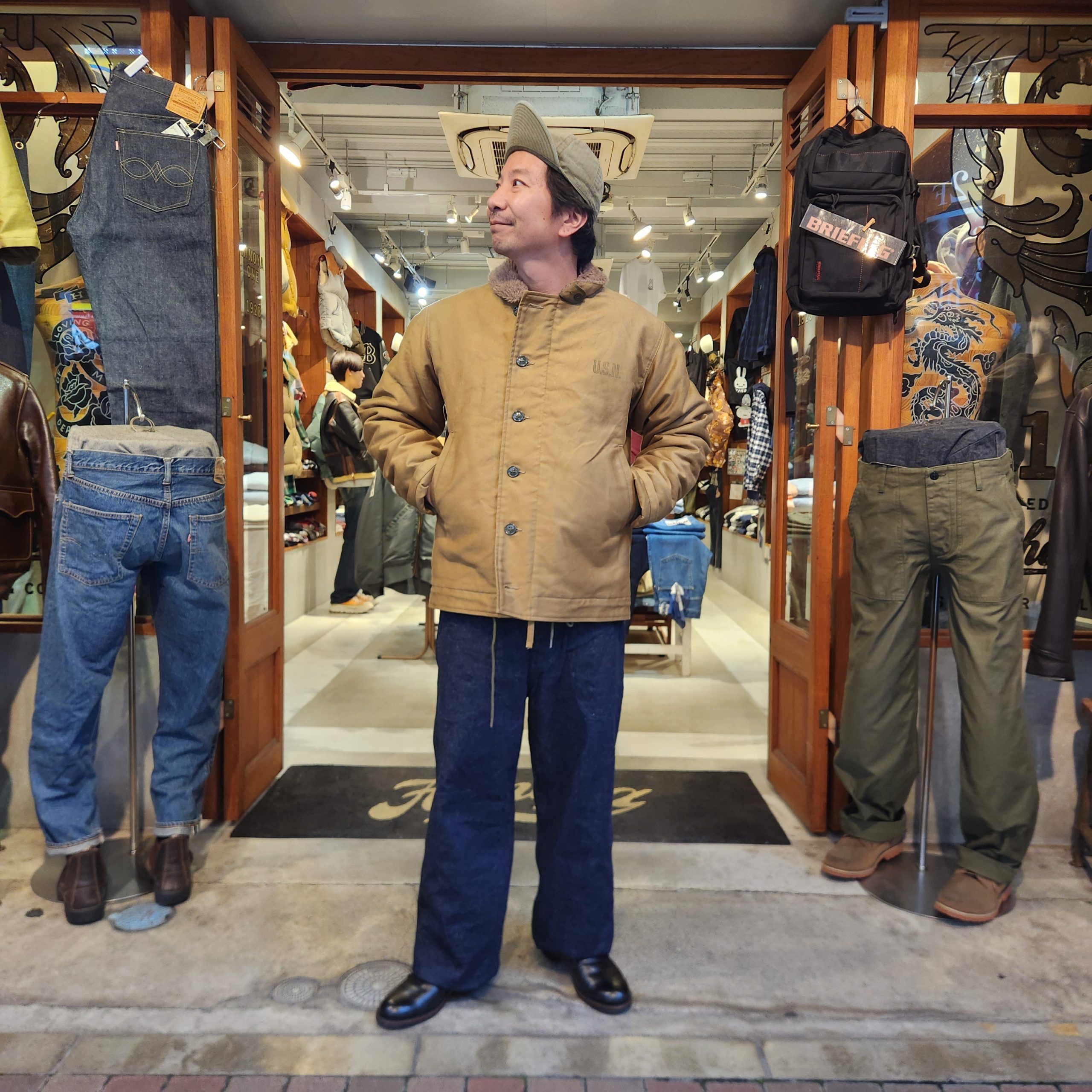 N-1 DECK JACKET | HINOYA Official Site