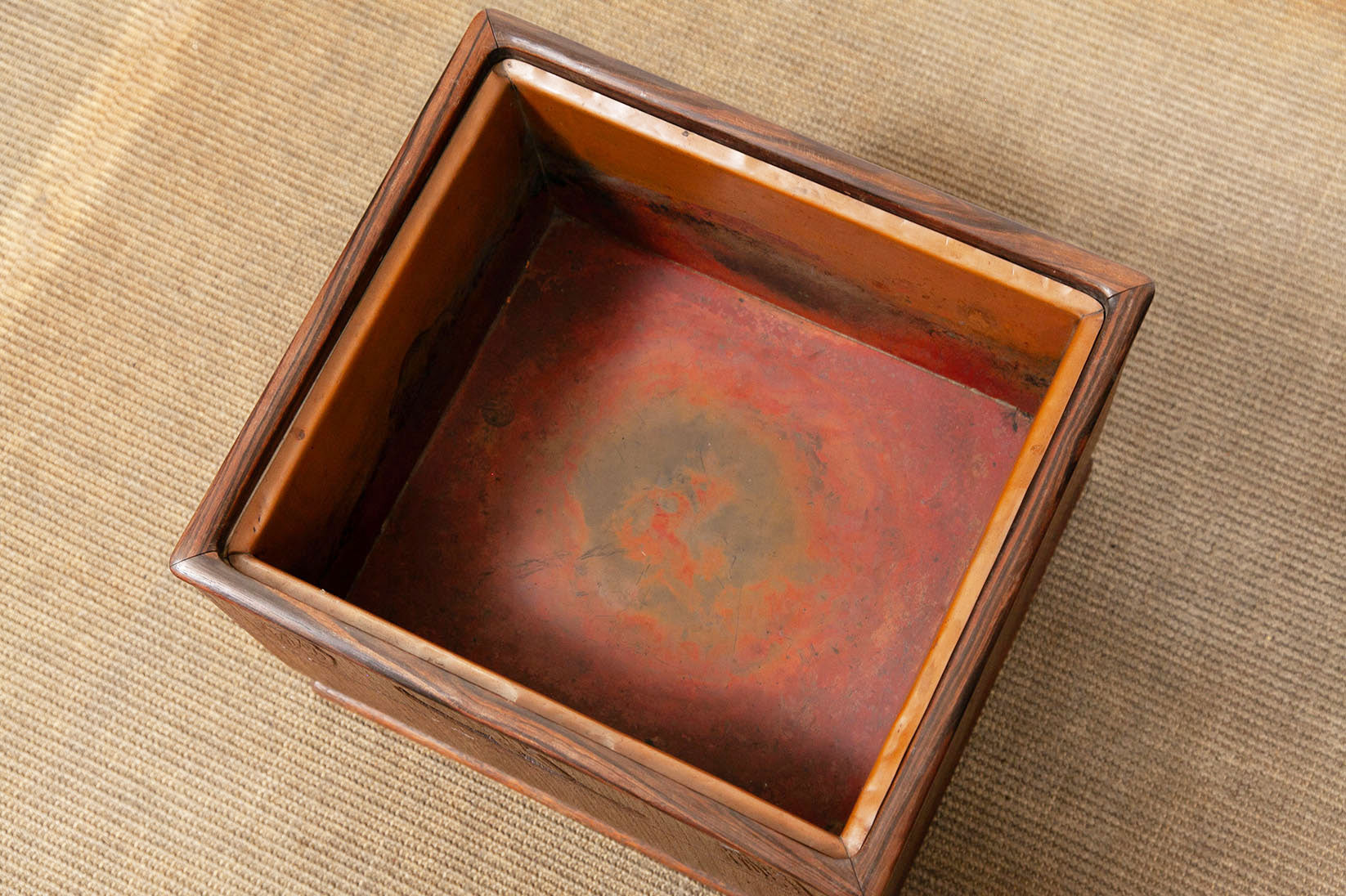 アンティーク火鉢の手あぶり火鉢スタートセット（タイプ：KH-212