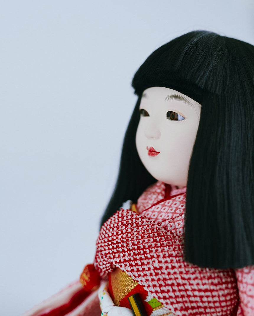 熊倉聖祥作 京製尺二市松人形 スワリ（尺二） – 日々の京都物産展