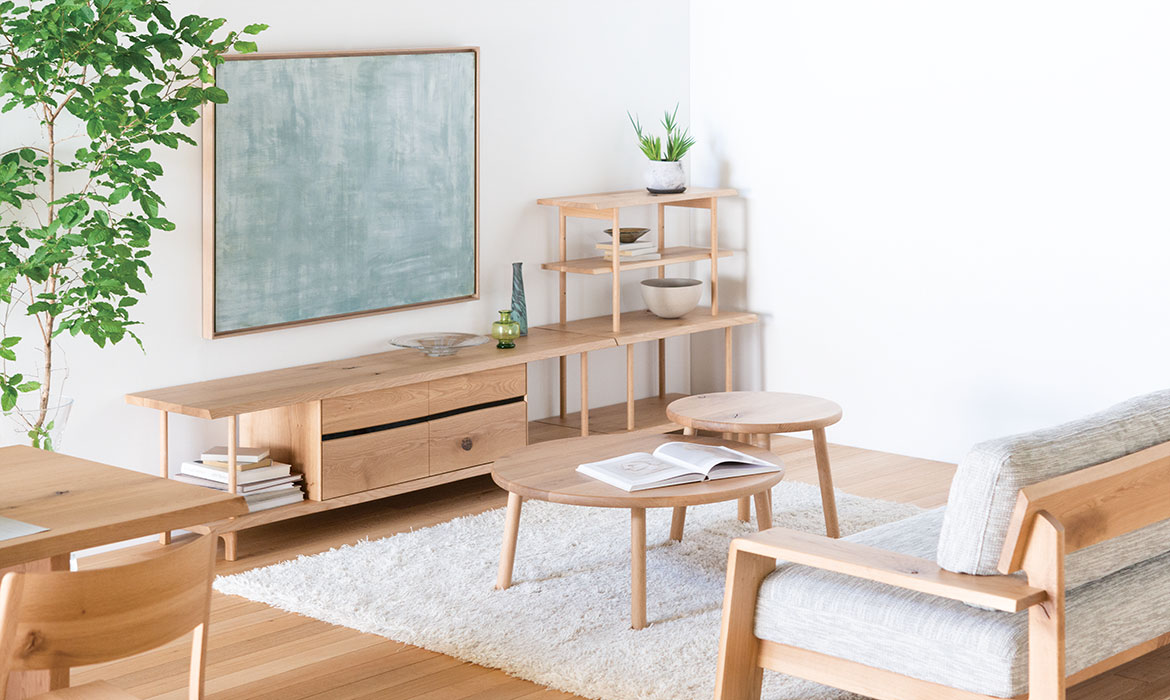 飛騨産業 キツツキ EIGER アイガー サイドテーブル ヴィンテージ