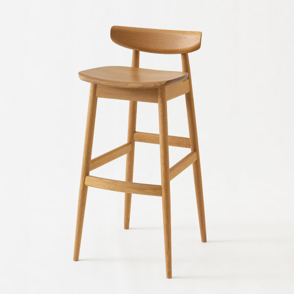 Contract Collection カウンターチェア（板座） | 飛騨産業株式会社