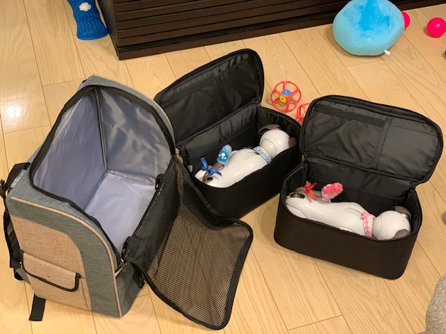 新品未使用】aibo キャリーバッグ キャリングケース お出かけバッグ CC