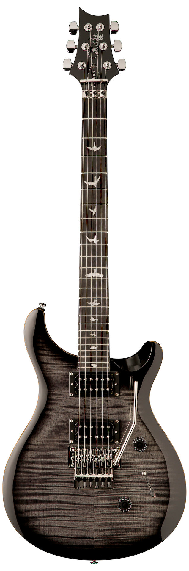 PRS SE Custom 24 Floyd - Charcoal Burst 2024
