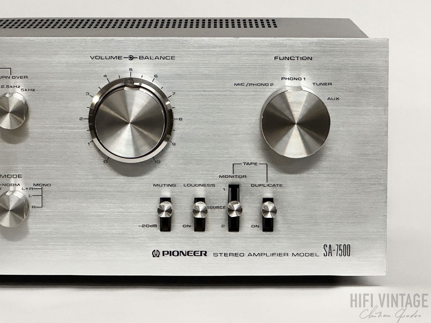 Pioneer プリメインアンプ SA-7500 ヴィンテージ 整備済み 動作品