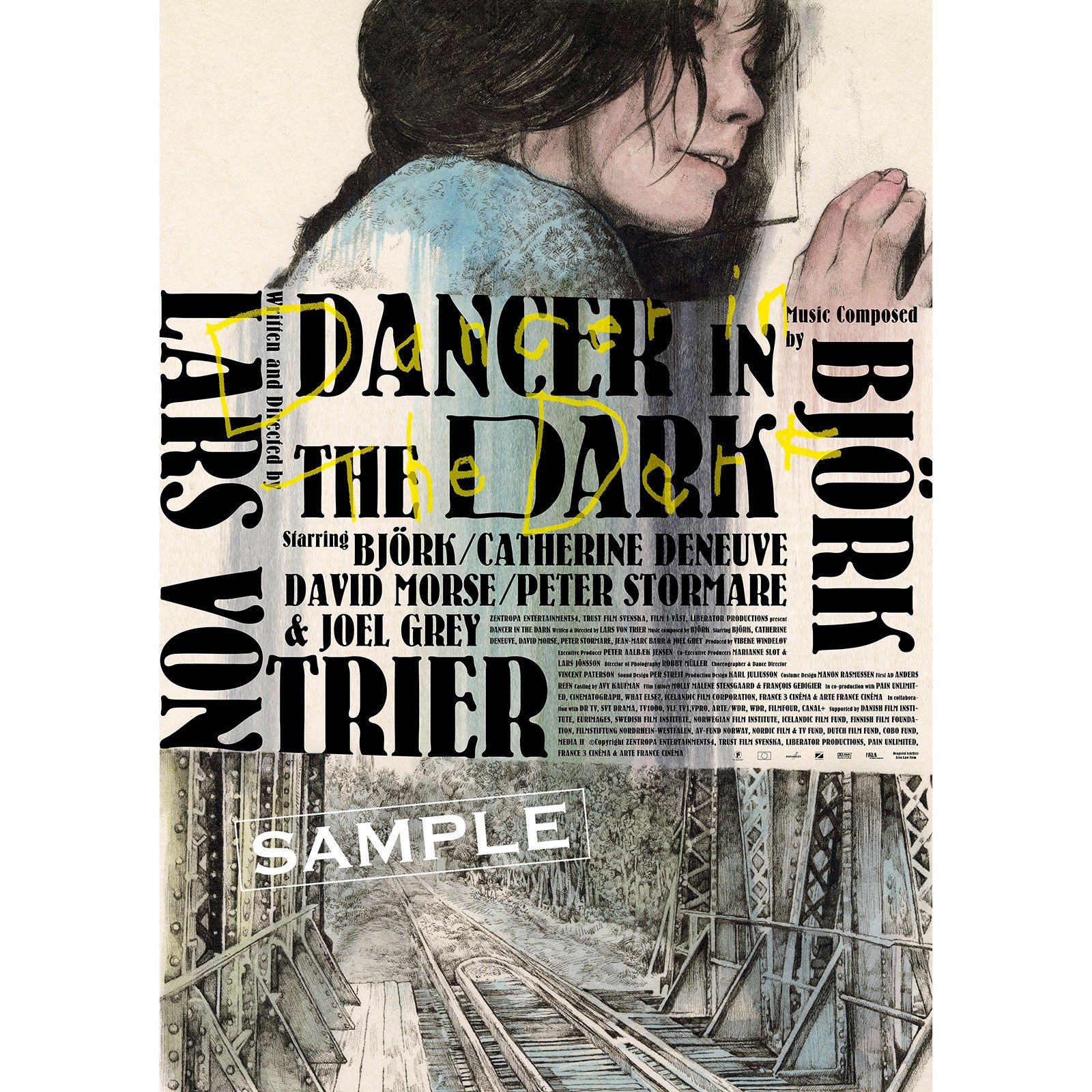 サイン入り】ポスター ダンサー・イン・ザ・ダーク – ボリス雑貨店