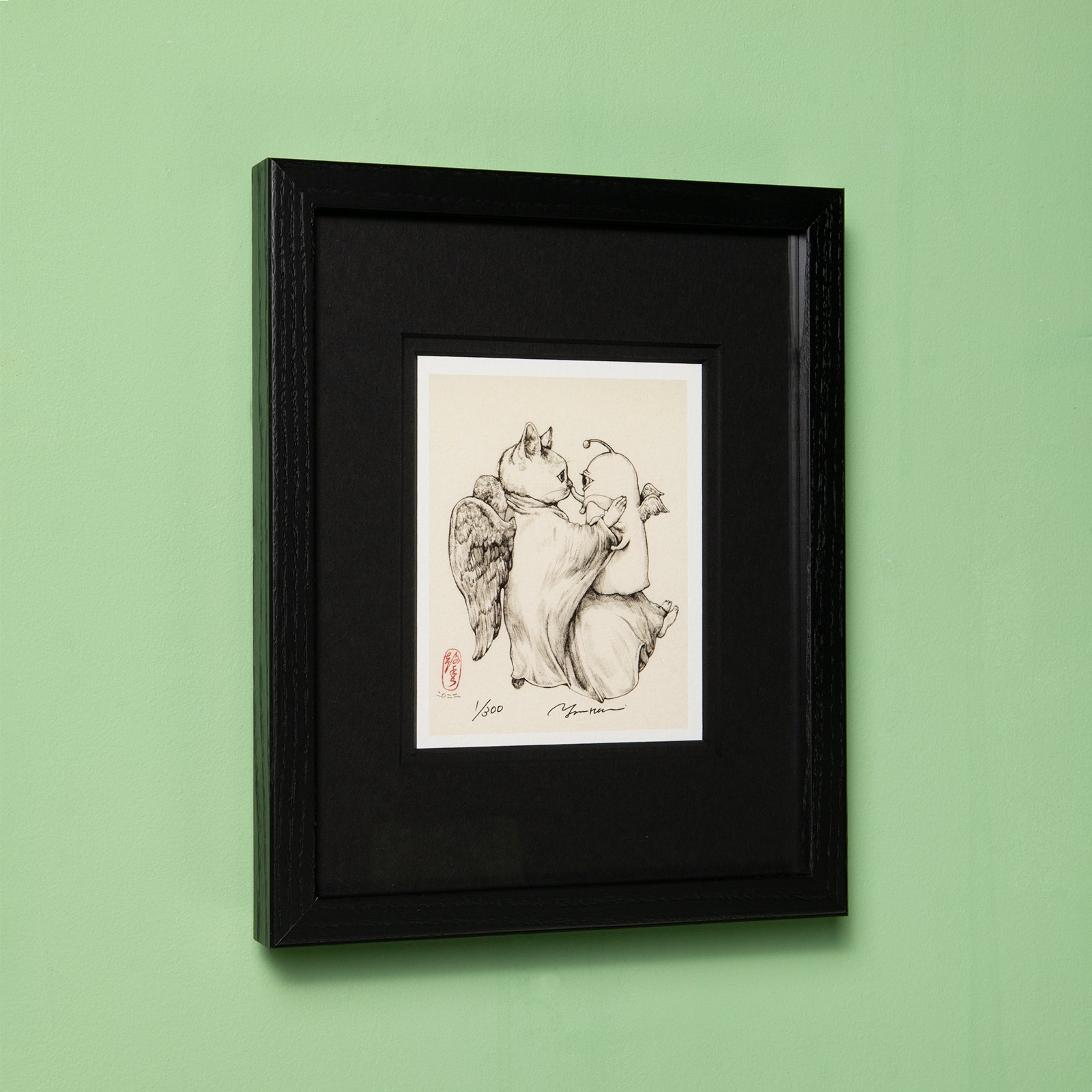 ヒグチユウコ☆オフィーリア☆廃盤☆複製画 複製画 – ボリス雑貨店