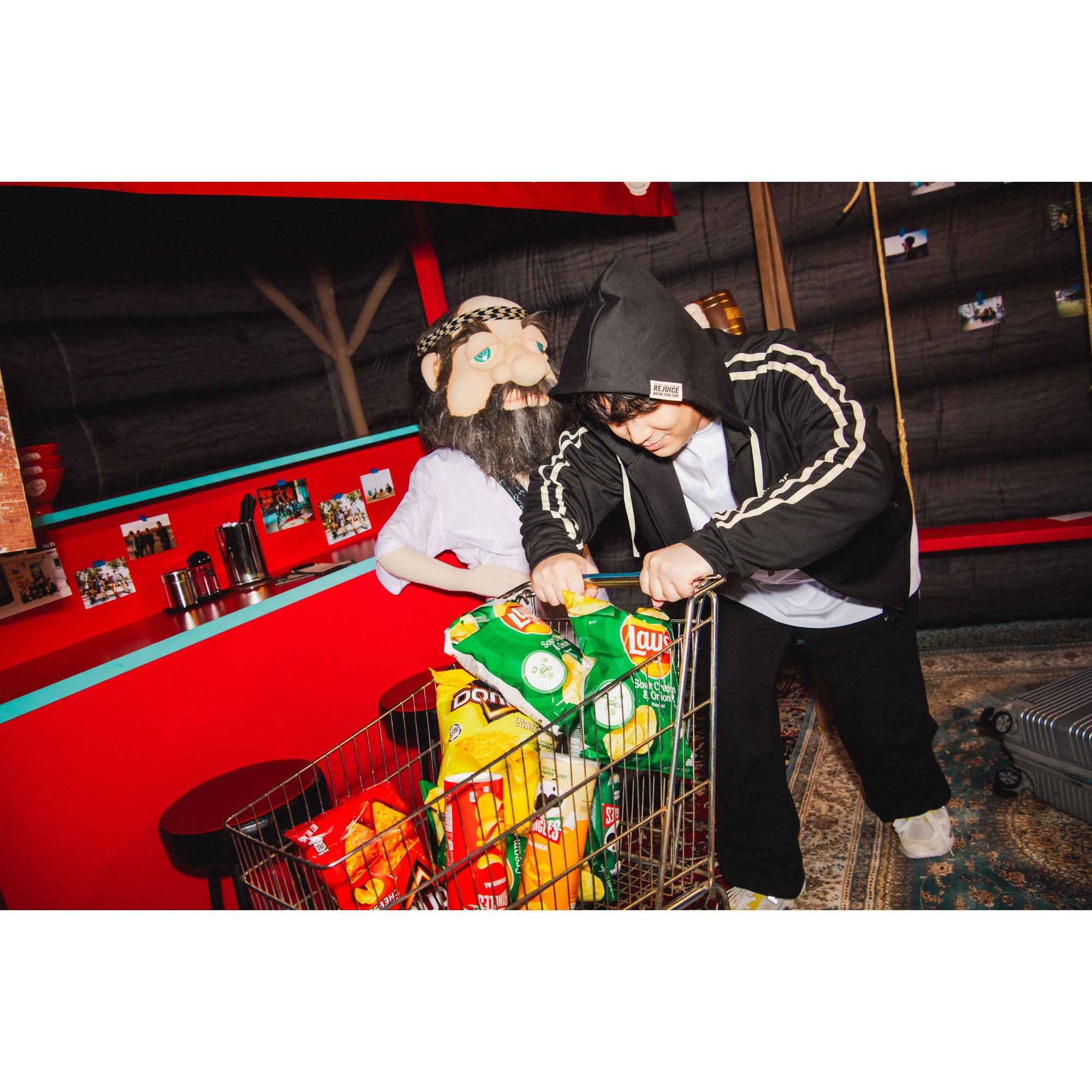 Official髭男dism Rejoice ジップアップパーカー XL Rejoice ジップ