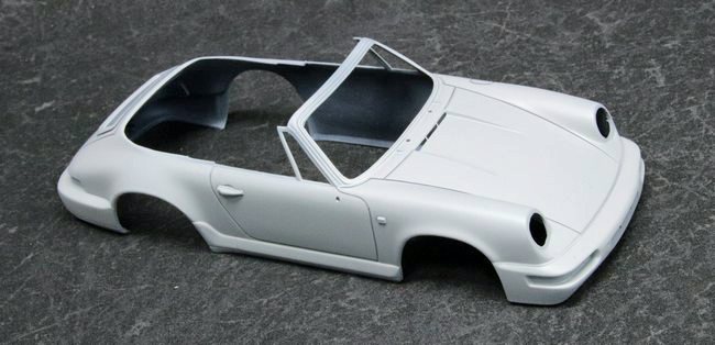 1/24「ポルシェ911 カレラ2 カブリオレ」前編 キット紹介、ボディ製作