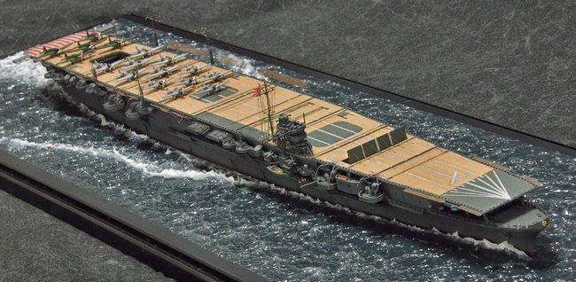 模型誌作例21】1/700航空母艦「翔鶴」 – 艦船模型製作代行モデル