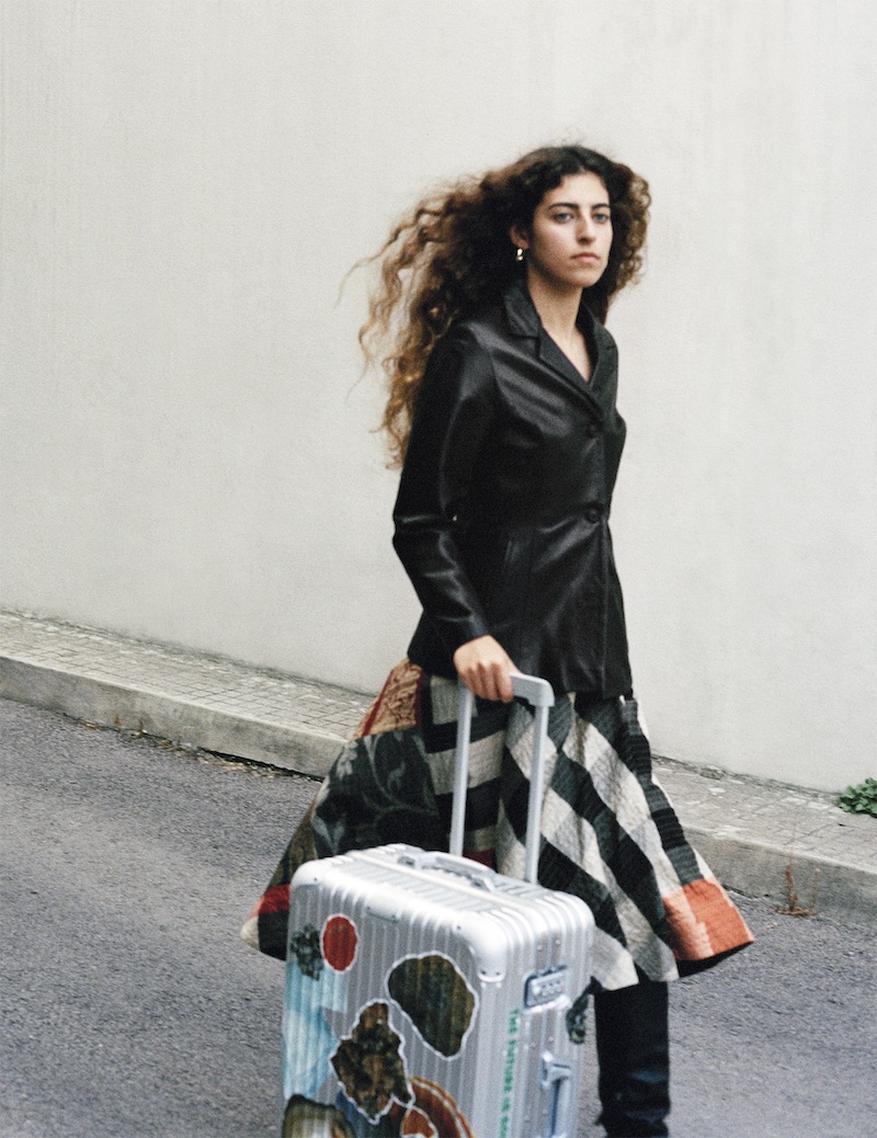 お値下げ中‼️【アンティーク】RIMOWAスーツケース（ステッカー