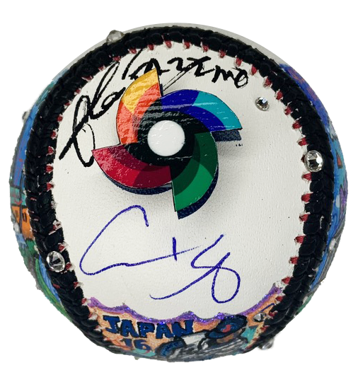 WBC優勝＆MVPに輝いた「大谷翔平×ファジーノ」新作サイン入り3Dハンド