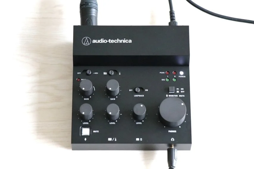 audio technica AT-UMX3をレビュー。コンパクトでシンプルに使いやすい