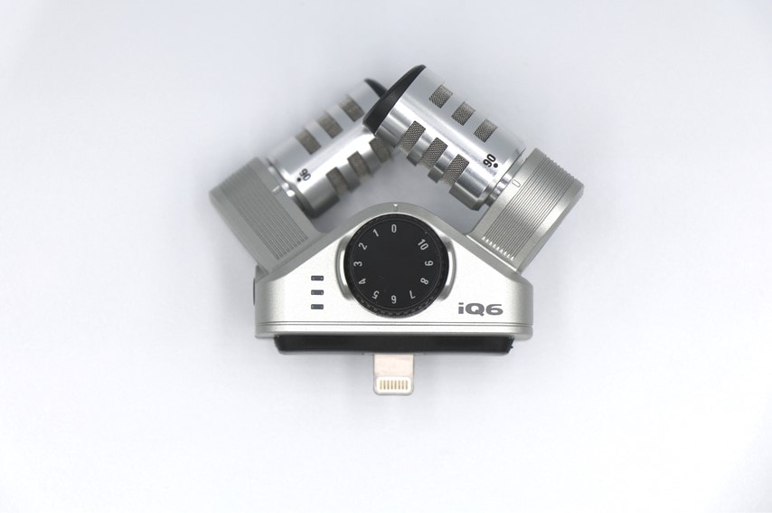 ZOOM iQ6をレビュー。iPhoneで手軽にボイスレコーダーにできる外部