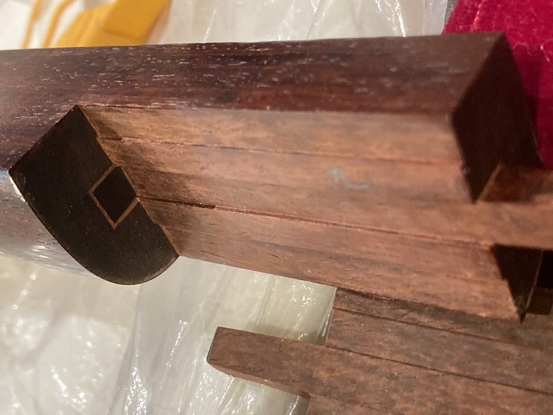 東京クリエイト 中棹 紅木高級三味線 金細 綾杉胴 | HiP-Sound秦野本店