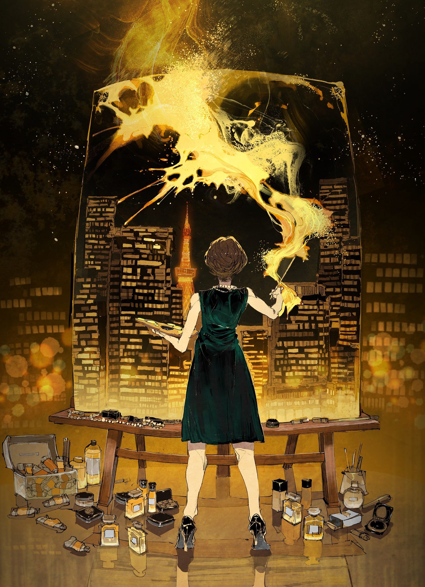 複製原画 約束のネバーランド 完結記念 展示会限定 白井カイウ 出水ぽ