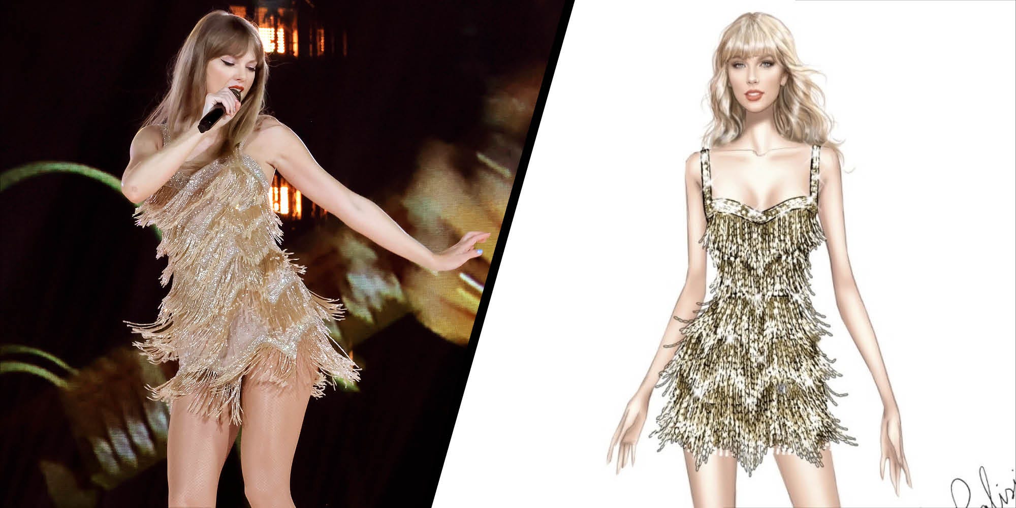 テイラー・スウィフトの豪華すぎるツアー衣装が話題！ 着用ブランドは