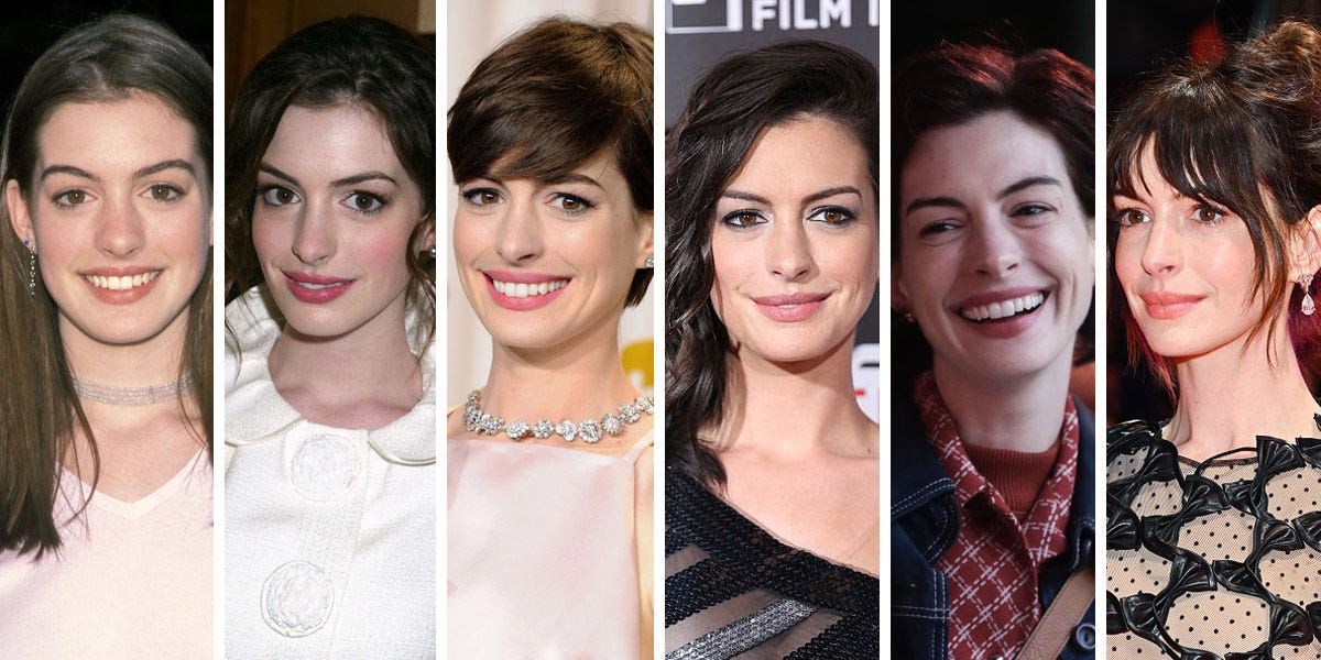 写真】アン・ハサウェイの16歳から41歳までの美貌をプレイバック