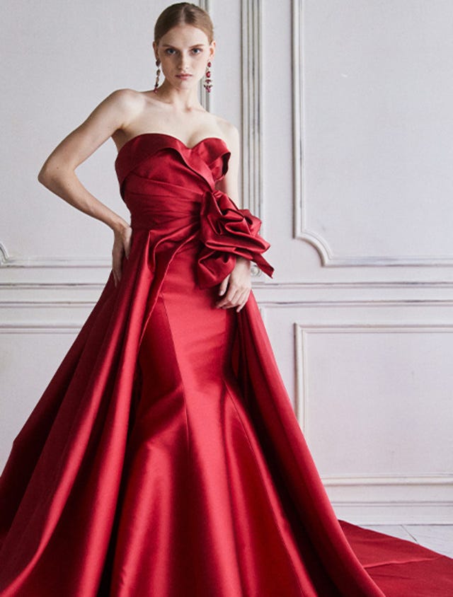 油彩 F8「赤いドレスのバレリーナ」 油彩 F8「赤いドレスのバレリーナ