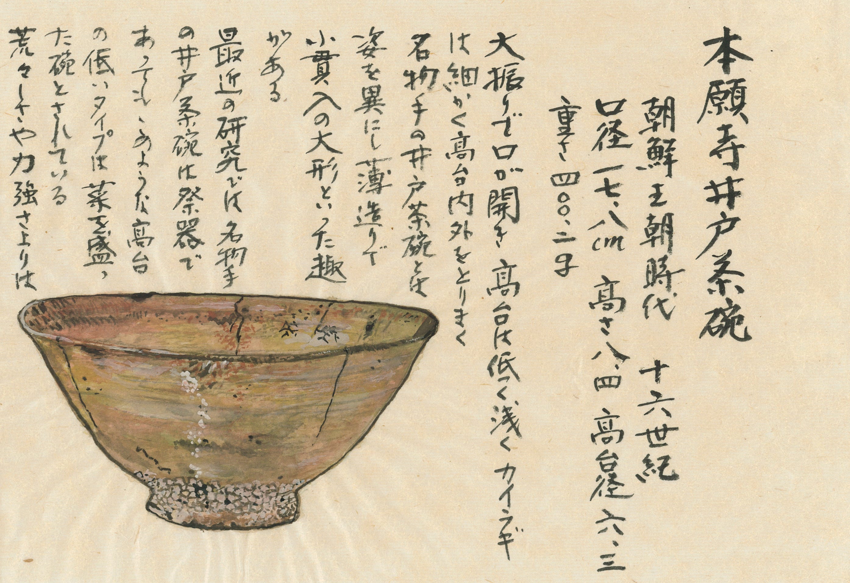 カイラギと火変わりの美しさ。「青井戸茶碗 銘 落葉」｜ 陶芸家・田端