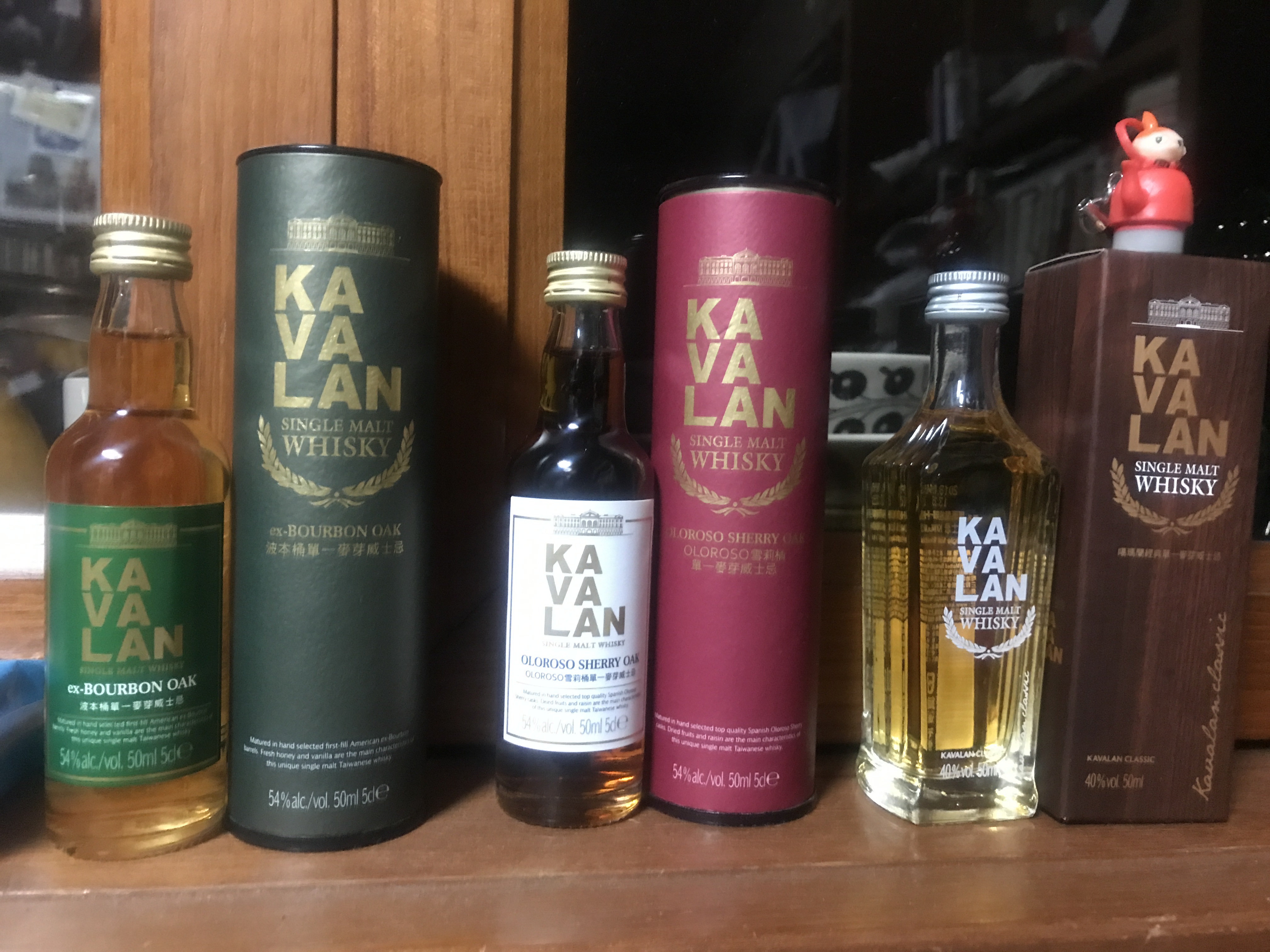 KAVALANカバラン試験管ミニボトル50mlx6本ウイスキー