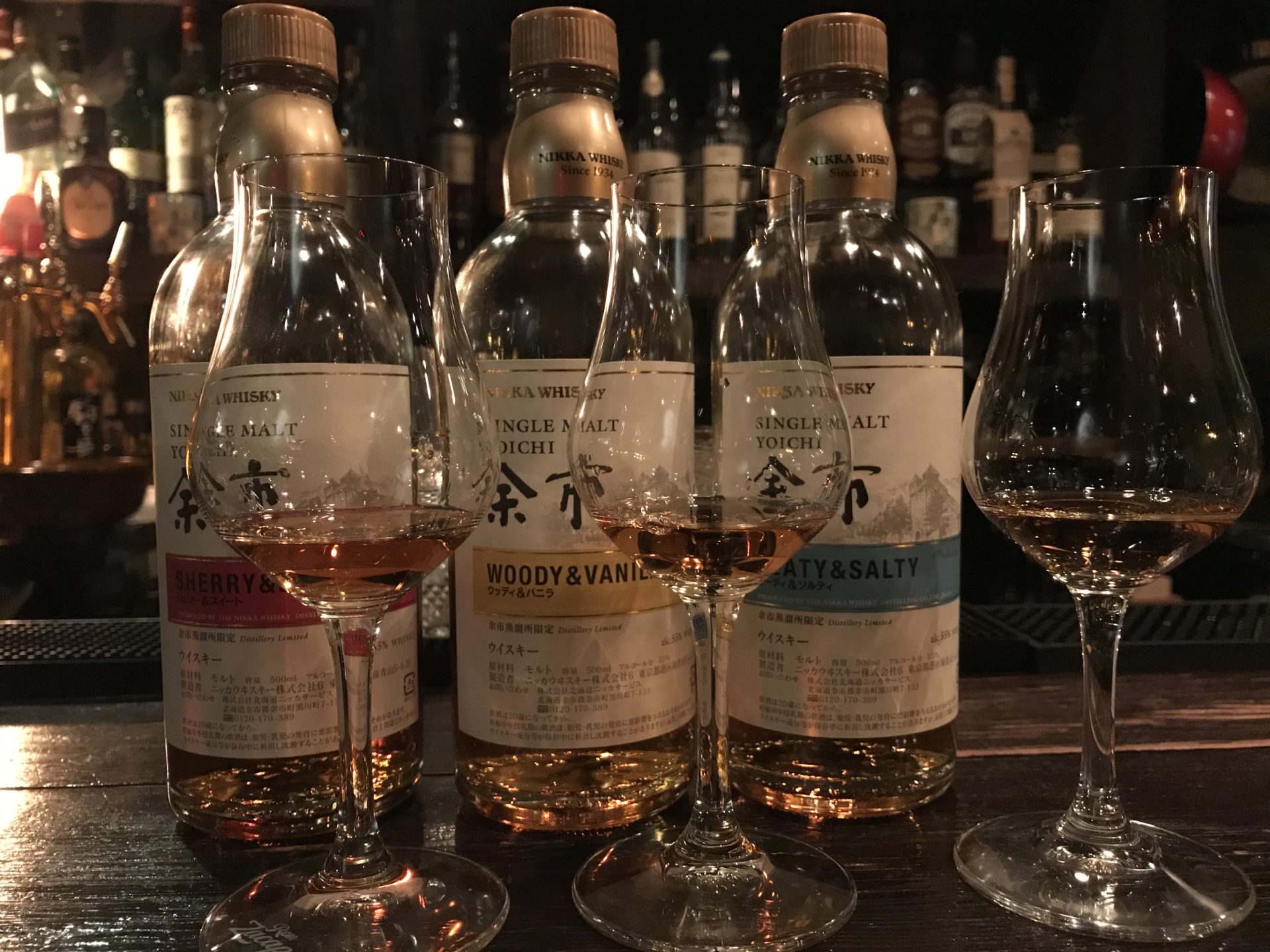 ニッカ余市蒸留所限定モルトを飲み比べ。 - 酒と共感の日々