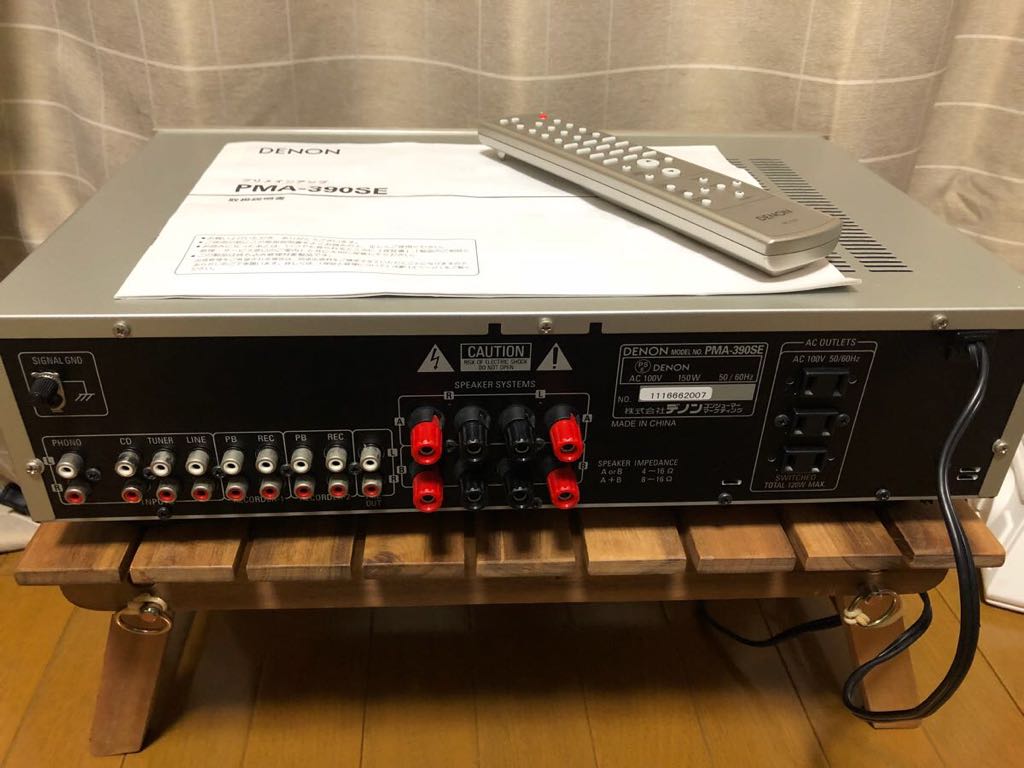 m3330 【ジャンク品】DENOM PMA-390SE アンプ m3330 【ジャンク品