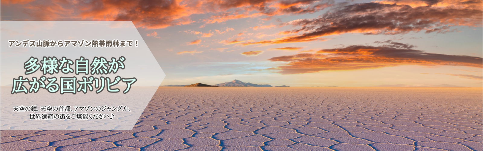 ボリビア特集 - H.I.S. メキシコ・中南米・カリブエリア