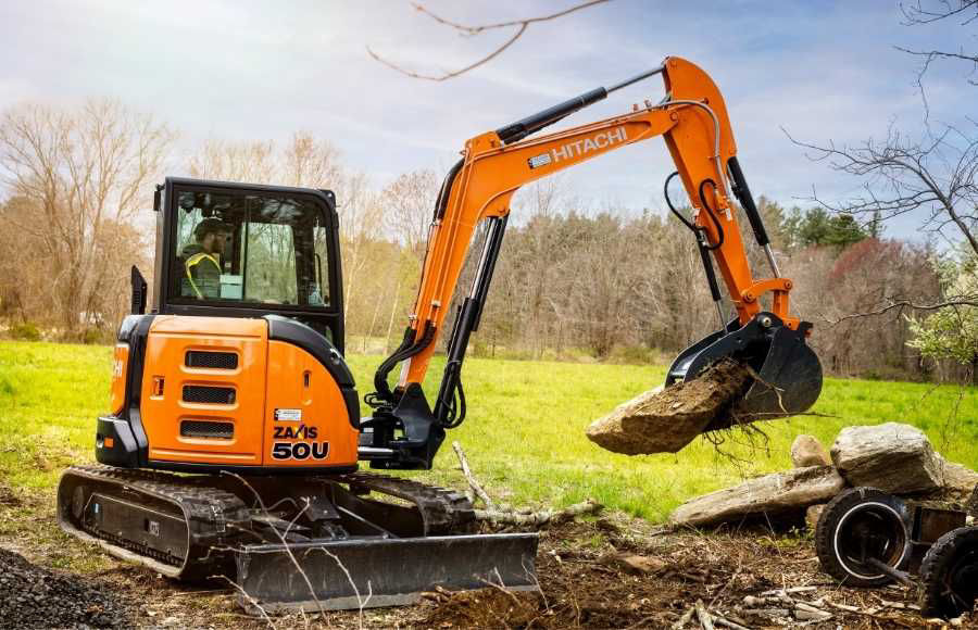 ゆうき ZX50U-5N Compact Excavators - Hitachi Construction