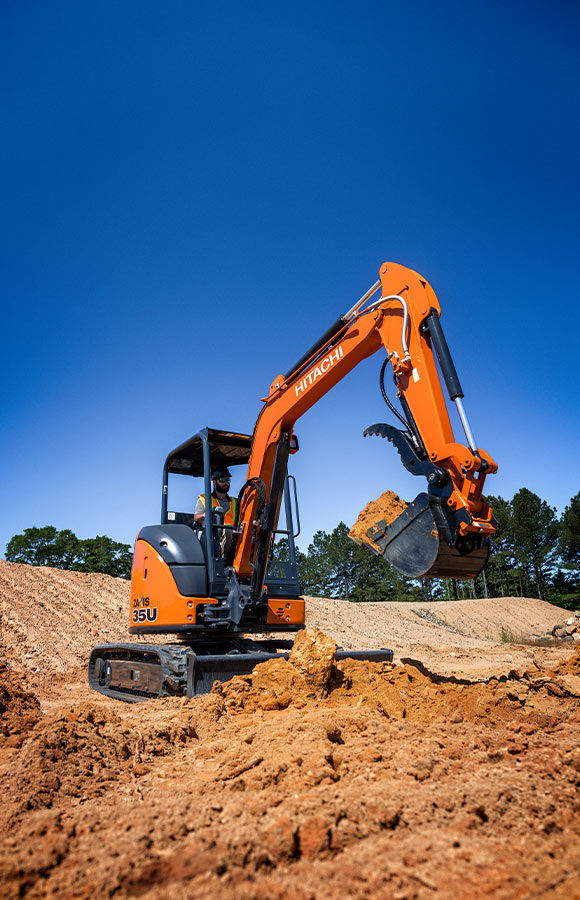 ZX35U-5N Compact Excavators - Hitachi Construction Machinery Americas