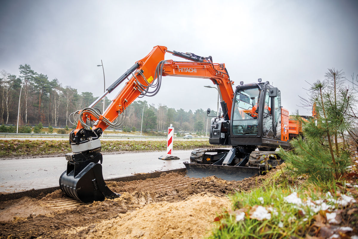 ZX85-6EB Medium Excavators - HitachiCM Europe