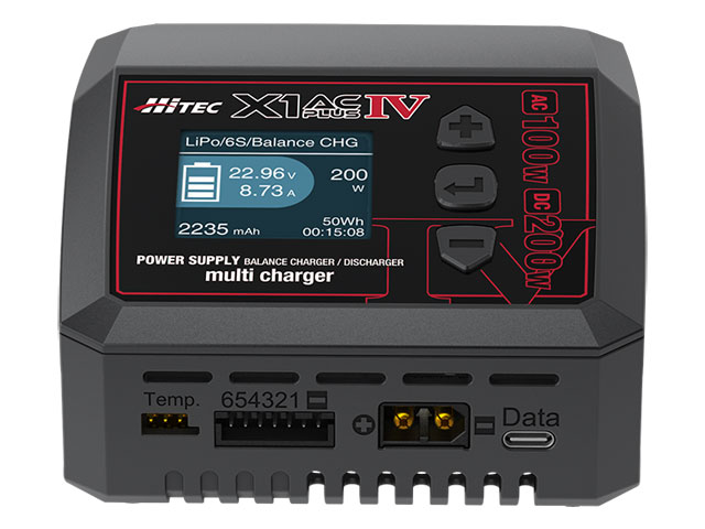 CDR-8000とX1 AC Plus multi charger X1 AC plus 充放電器 | Hitec